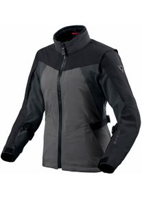 Revit Lamina GTX, textile jacket Gore-Tex women , color: Black/Dark Grey , size: 40