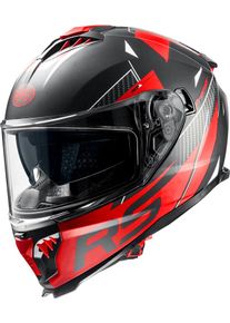Premier Typhoon RS, full face helmet , color: Matt Black/Red/White , size: L