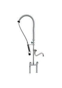 KBS Knebel-Geschirrwaschbrause mit Schwenkhahn und LOW-Flow Brause ø 1/2