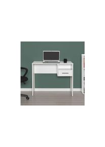 Adore Furniture Pracovní stůl 75x90 cm bílá