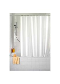 Wenko Shower curtain Uni white, 180 x 200 cm