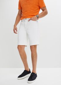Strečové bermudy Classic Fit | Bílá | Vel. 52 | bonprix