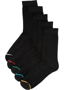 Pánské ponožky (5 párů) | Černá | Vel. 35-38 | bonprix