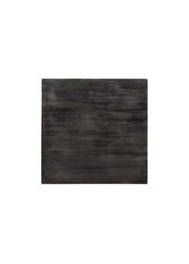 Bolero vorgebohrte quadratische Tischplatte Vintage Black 700Mm