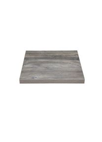 Bolero quadratische Tischplatte grau 700x700x48mm