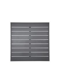 Bolero Dunkelgraue Quadratische Aluminium Tischplatte 700Mm