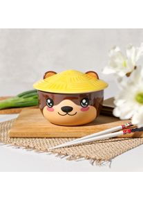 Otter Kawaii Schale mit Deckel für Anime Fans