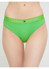 Tommy Hilfiger dámská zelená tanga