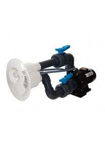 Vagner Pool V-Jet Gegenstromanlage, Komplettbausatz für Stahlwandbecken, inkl. Pumpe, 2,2kW, 66m³/h, 230V, Ø 63mm