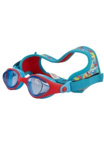 FINIS DragonFlys Goggles, Schwimmbrille für Kinder, latexfrei, Crab Tint