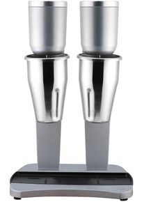 Nosch Mixer M98/2 Plus B Frappe-Mixer mit 2 Rührwerken black, Edelstahlbecher
