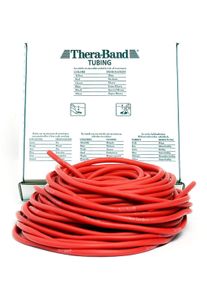 TheraBand Tubing, 30.50 m, mittel stark (rot)
