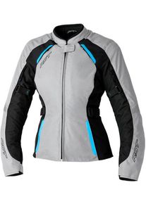RST Ava, textile jacket waterproof women , color: Grey/Black/Blue , size: XXL