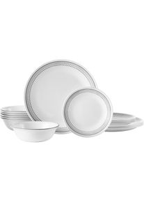 Corelle Mystic Gray Geschirrset, 12-teilig