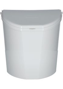Brunner Pillar Mülleimer, 10L, grau