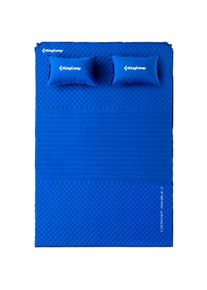 KingCamp Comfort Double II Isomatte, 198x130x4cm, blau