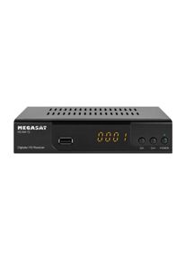 Megasat HD 644 T2 DVB-T Sat-Receiver, USB, schwarz, 12/230V