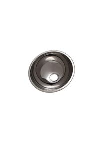 Reimo Einbauspüle Edelstahl rund Halbkugel, 260mm