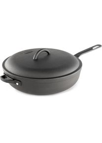GSI Outdoors Guidecast Deep Bratpfanne, Gusseisen, Ø30,5cm