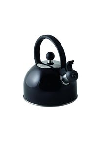 Via Mondo Flötenkessel, Edelstahl, 1,5L, schwarz