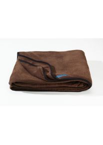 Cocoon Fleecedecke, 200x160cm, braun