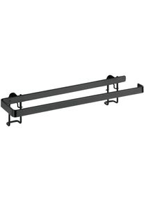 Wenko Turbo-Loc Gala Küchenrollenhalter, schwarz