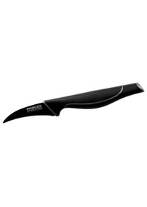 Nirosta Wave Schälmesser, 7cm, schwarz