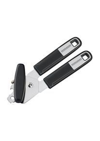 Fackelmann Sense Dosenöffner, schwarz/silber