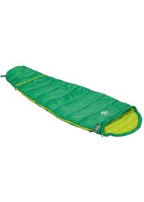 High Peak Impala Vario Kinderschlafsack, 165x65cm, Zipper links, grün/lime