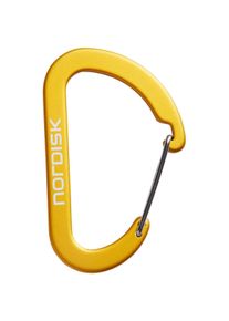 Nordisk Karabiner, Aluminium, 6 Stück, mustard