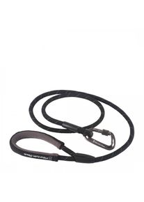 Mountain Paws Rope Lead Hundeleine, 120cm, schwarz