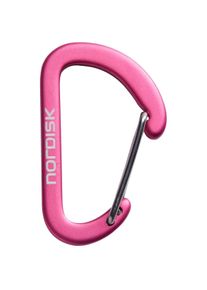 Nordisk Karabiner, klein, Aluminium, 12er-Pack, cherry
