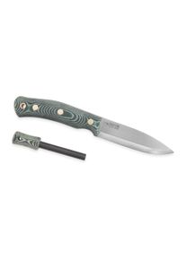 Casström Casström Schwedisches Forstmesser, mit Feuerschlag, grüner micarta
