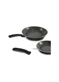Beaver Brand Stonerock Twin Pfannenset, Aluminium, Ø20/26cm