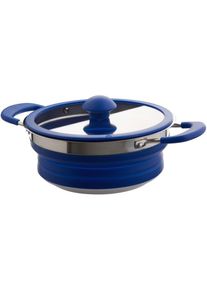 Indigo Topf, faltbar, 2,1L, dunkelblau