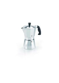 Gefu Lucino Espressokocher, Aluminium, 3 Tassen