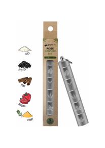 Pandoo Reisegewürz-Set inkl. Gewürze, Aluminium
