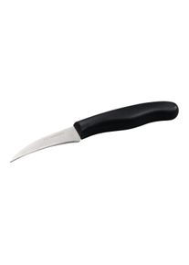 Nirosta Fit Schälmesser, edelstahl, schwarz