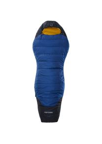 Nordisk Puk +10 Curve Mumienschlafsack, blau, 190cm