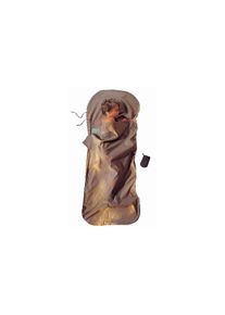 Cocoon KidSack Reiseschlafsack, 180x76cm, Baumwolle, khaki