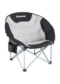 KingCamp Deluxe Moonchair, schwarz/grau