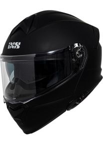 iXS 301 1.0, flip up helmet , color: Matt-Black , size: S