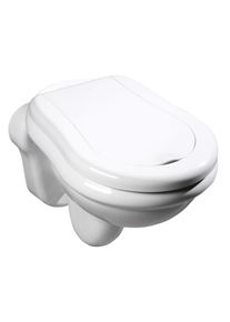 KERASAN RETRO závěsná WC mísa, 38x52cm, bílá 101501