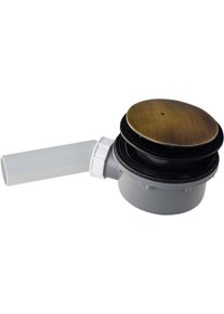 KERASAN RETRO vaničkový sifon, průměr 90, DN40, krytka bronz 905693