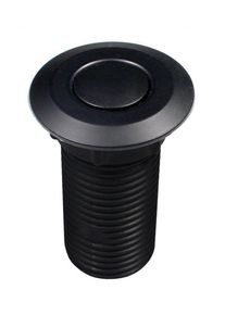 EcoMaster Samostatné pneutlačítko kulaté Matné černé 8596220012296