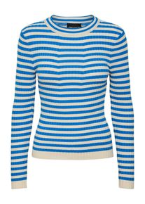 Pieces Ženy Svetr 'PCCrista' krémová / modrá XL