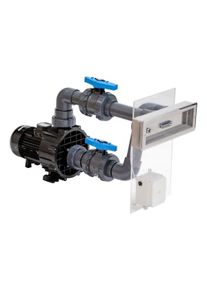 Jet Swim Athlete Gegenstromanlage, Komplettbausatz, inkl. Pumpe, Piezo-Schalter, 4,7kW, 84m³/h, 400V