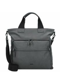 Picard Casual Handtasche Leder 41 cm Laptopfach grau
