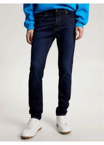 Tommy Hilfiger pánské tmavě modré džíny - 34/32 (1BN)