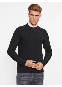 Tommy Hilfiger pánský černý svetr - L (BDS)